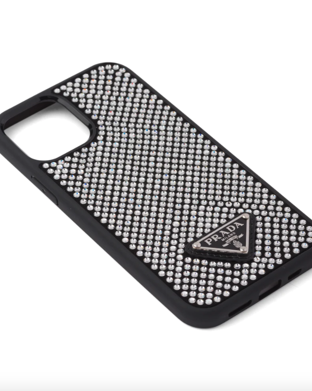 Prada Crystal-studded iPhone 12 and 12 Pro cover