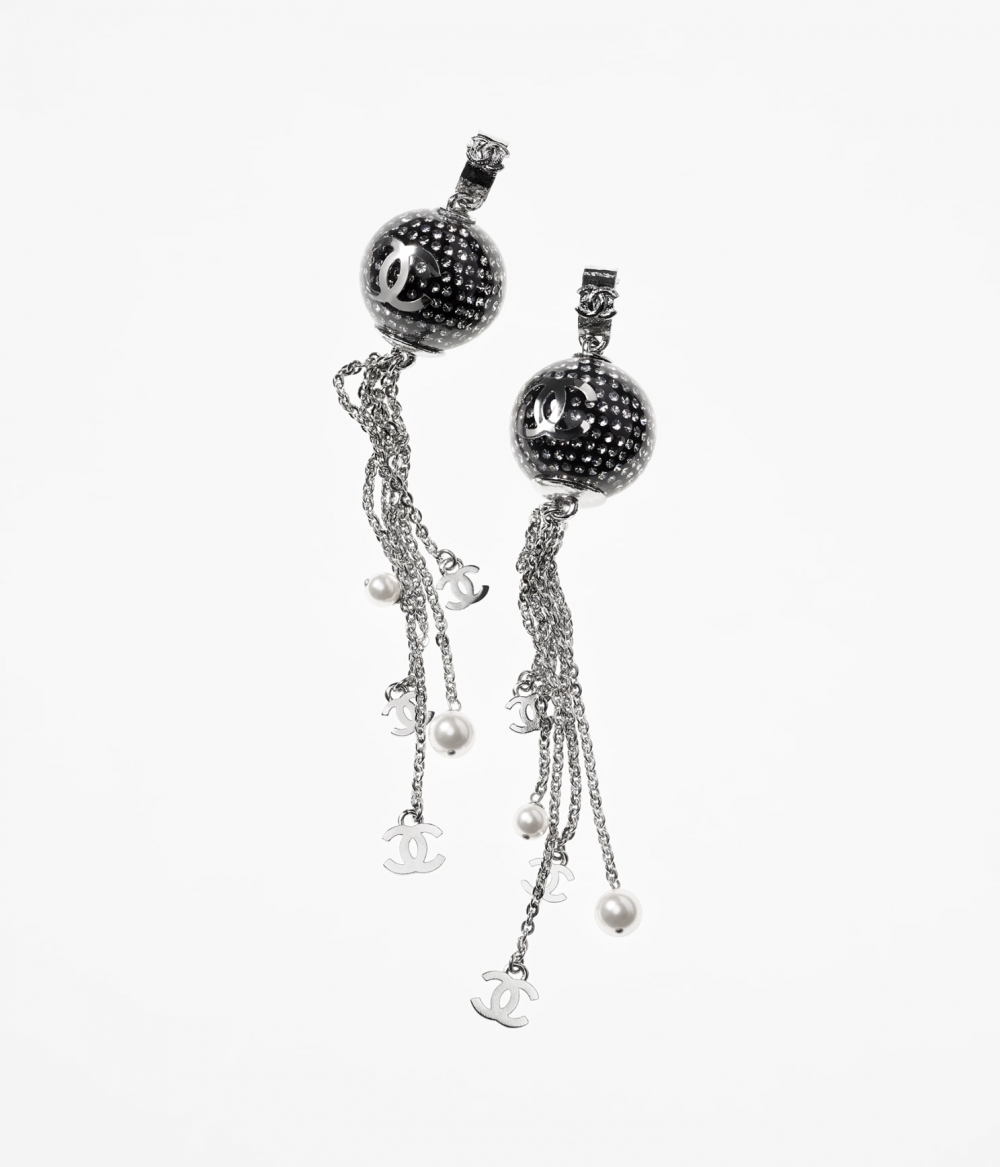 CHANEL Clip-On Earrings