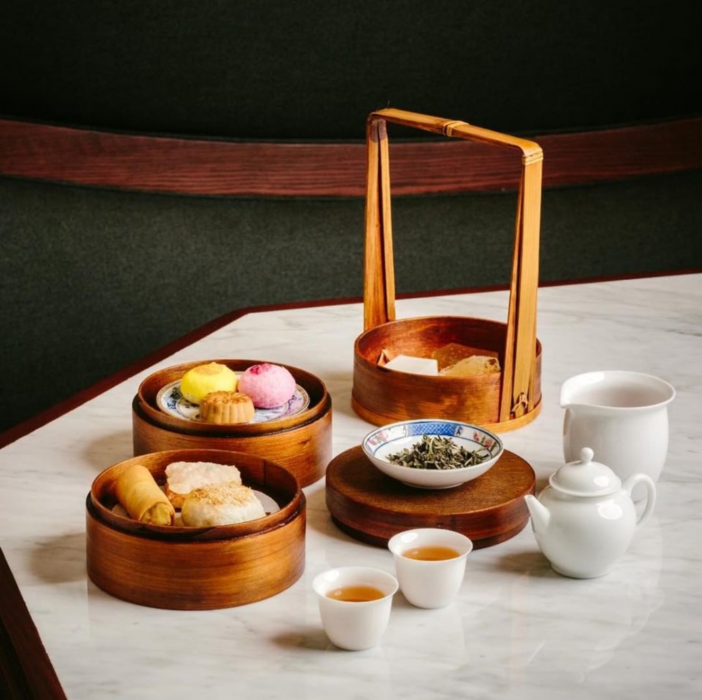 在午後也能品嚐有著港式優雅的下午茶