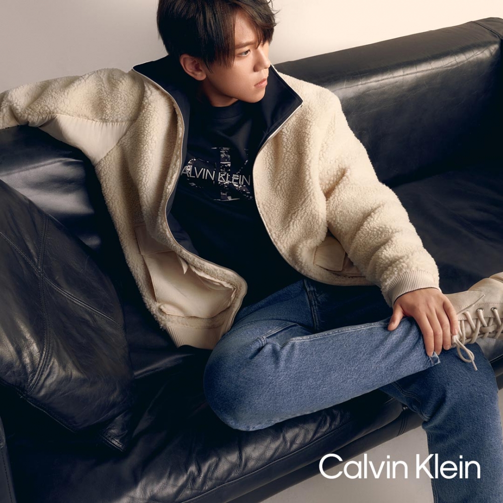 Calvin Klein Monogram Zip up Polar Fleece