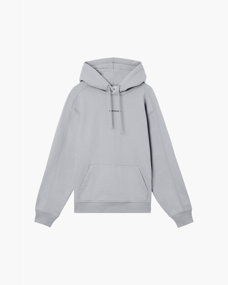 Calvin Klein Logo Hoodie採用有機棉製成