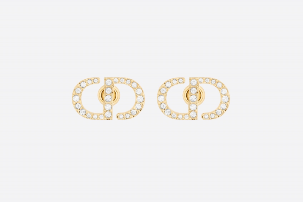 Dior Petie CD Stud Earrings