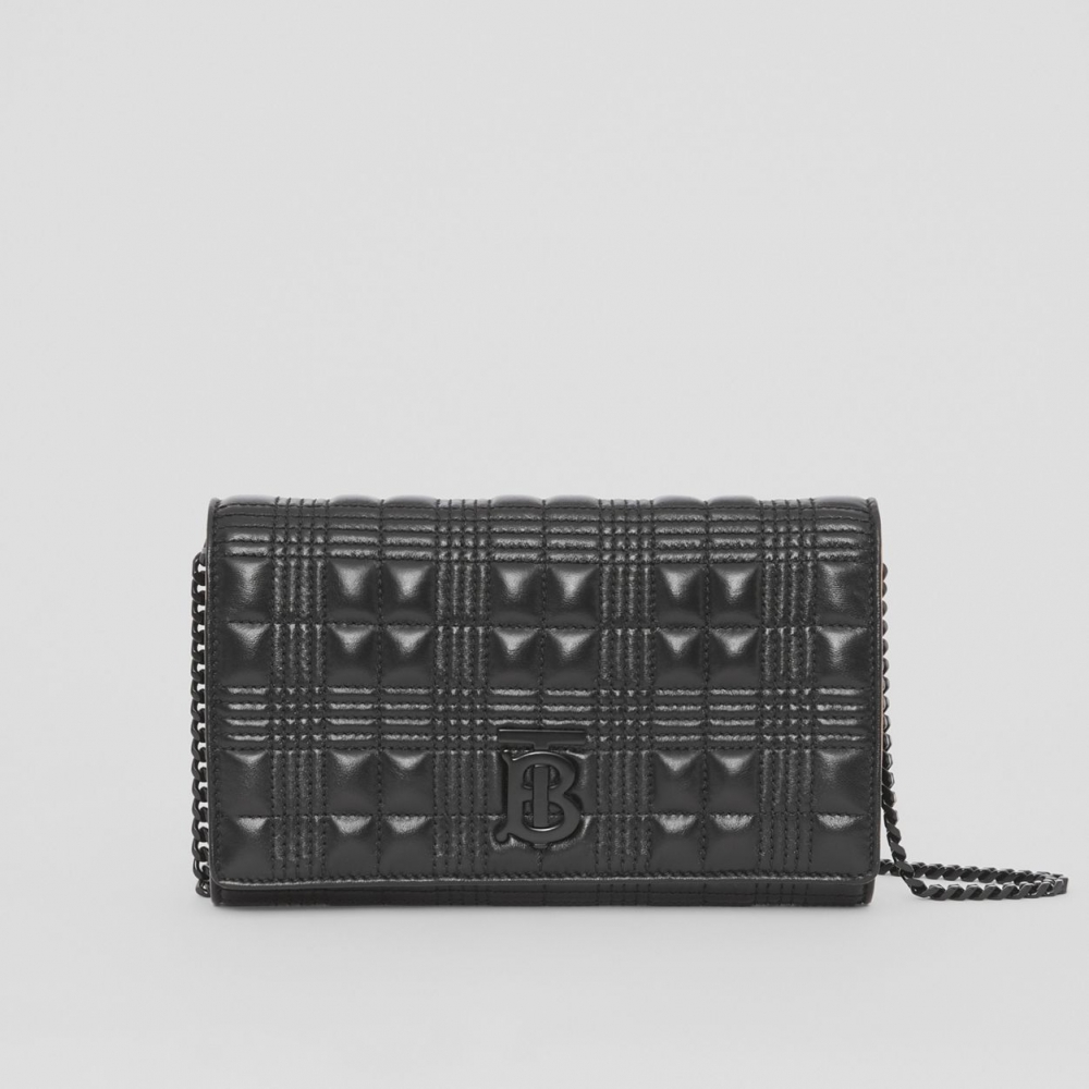 Burberry Quilted Lambskin Wallet