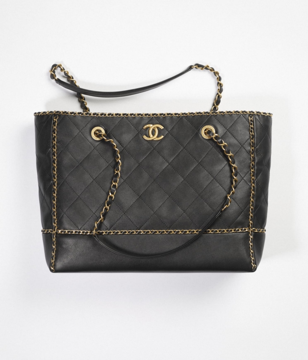 CHANEL Shopping Bag,率性之間把超級優雅品味展現地很完美