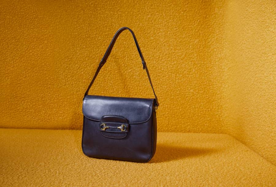 Gucci Vault Vintage leather shoulder bag, 1970s