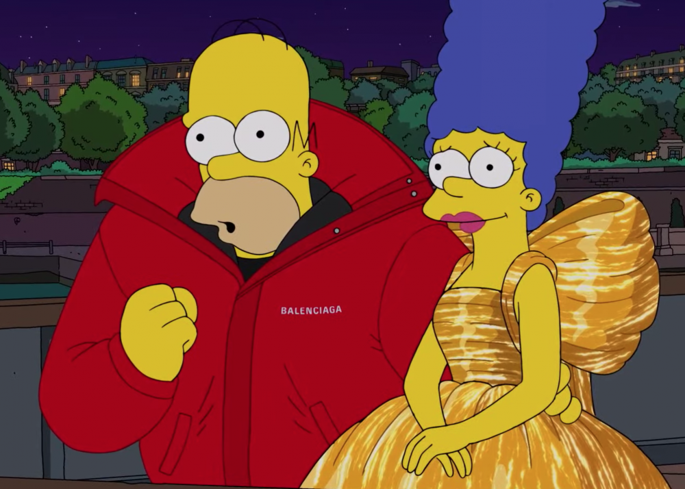 這一系列正是Balenciaga與The Simpsons首批作品