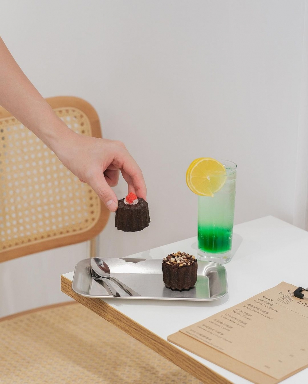 可麗露專賣店Four LITE hair cafe的甜點