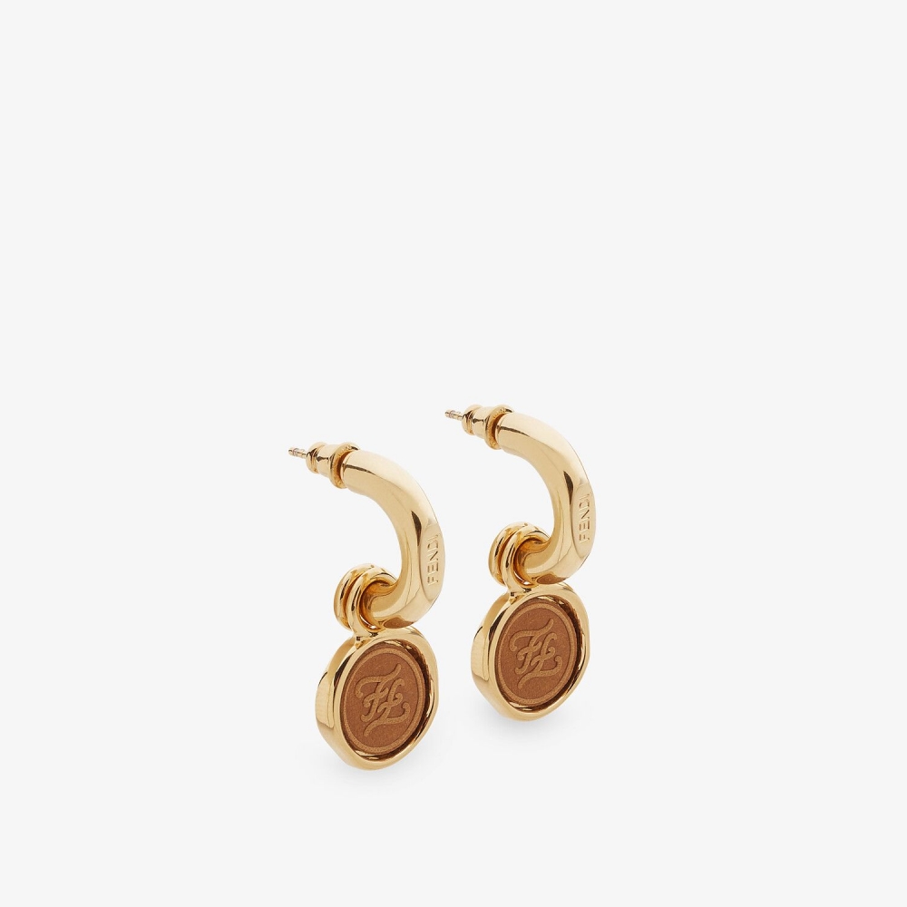 FENDI Karligraphy Earring