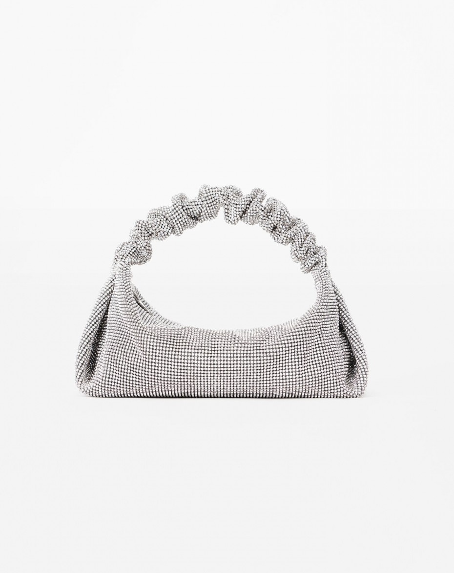 Alexander Wang Scrunchie Mini Bag閃耀奪目地令人陶醉。
