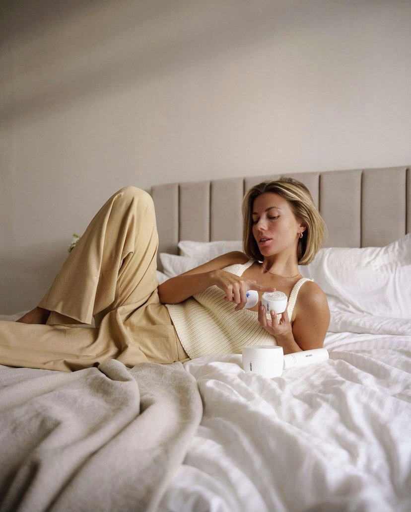 身為女人,認真完成保養程序