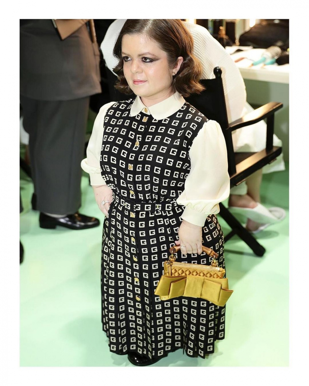 在過去她只想要找到一件理想的洋裝。