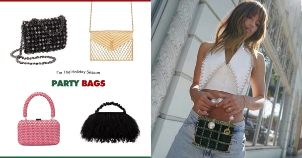 年末節慶小心機：貴氣大牌到精緻小眾的派對手袋，瞬間點亮女人優雅氣場之選！