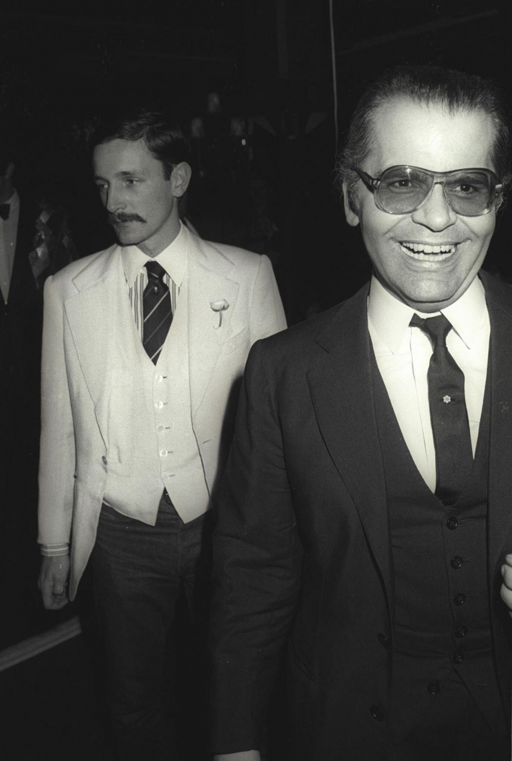 Karl Lagerfeld也曾全心全意地墜入愛河之中。