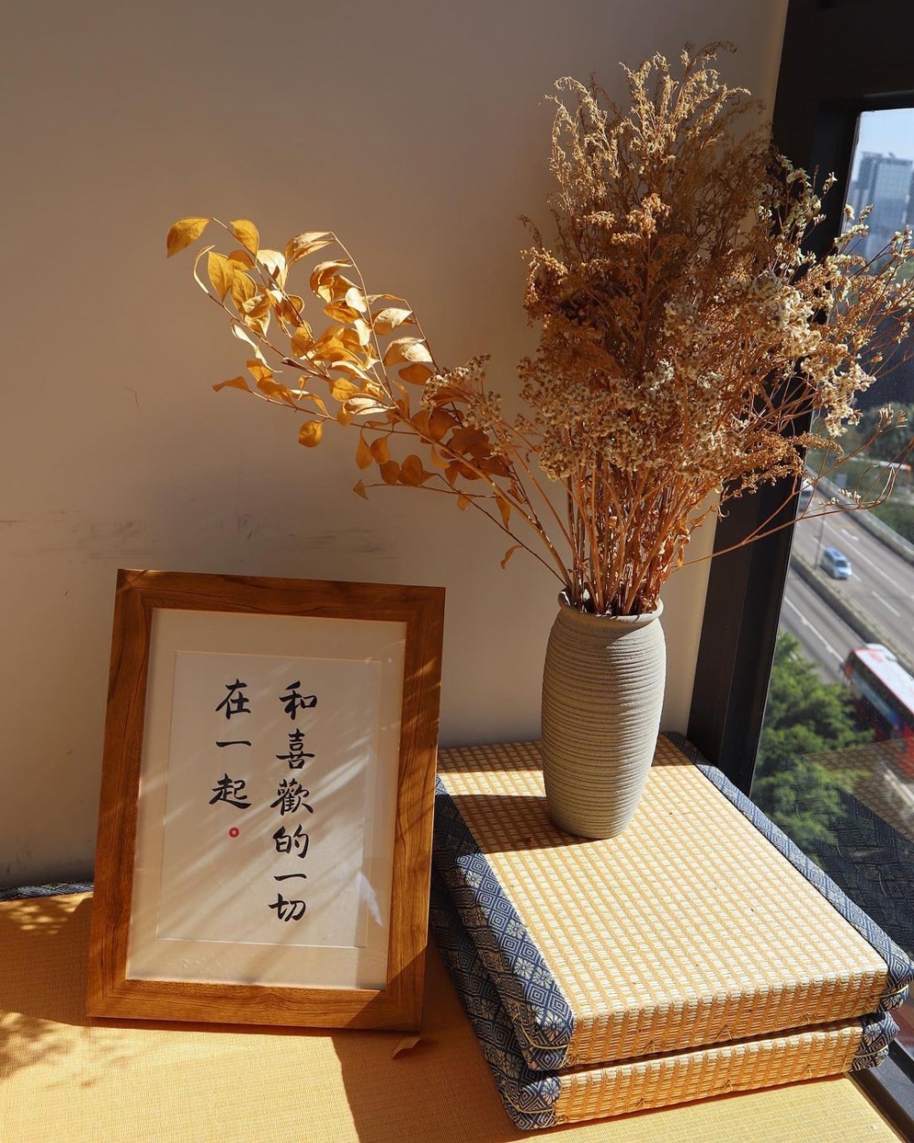 內飾的擺設,貼合自然韻味的內裝設計。