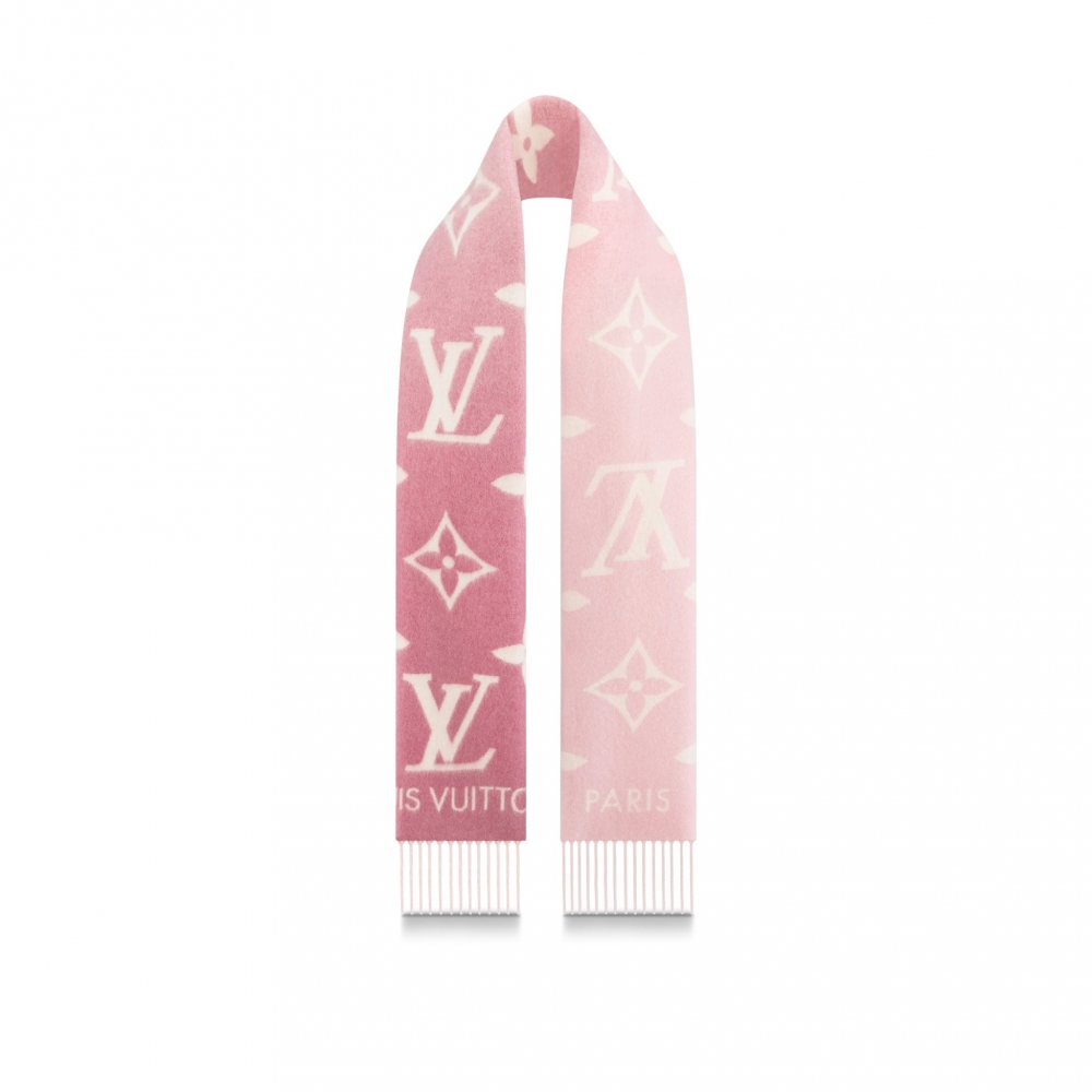 Louis Vuitton Reykjavik Gradient Scarf,將經典圍巾提升至全新級別。
