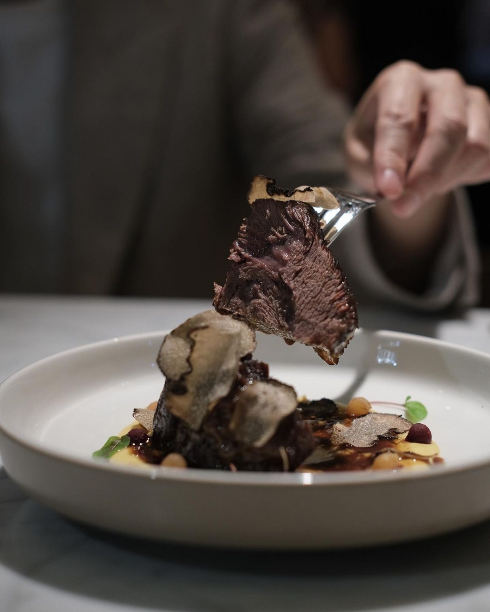 TRUFFLED BEEF CHEEK,别有風味。