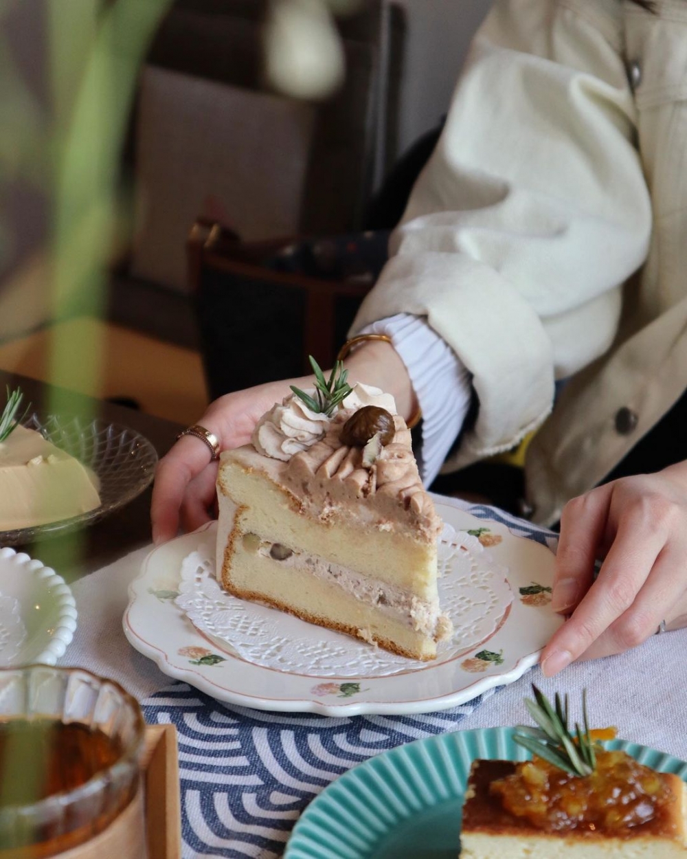 每過一段時間,店家製作的甜食都不一樣。