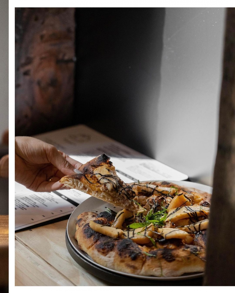 Hygge的食物以Pizza作主打,堆滿了誠意十足的配料。