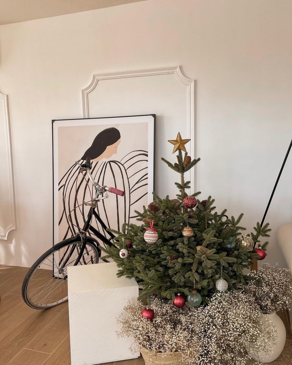 也有一些因為聖誕節所特別準備的裝飾。