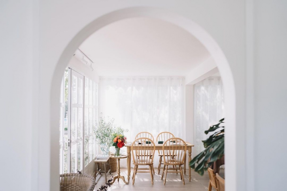 翻修過的空間看起來更加清新大方。