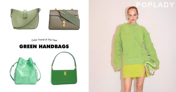 從「祖母綠」到「羅勒綠」全新手袋清單：Bottega Veneta、LOEWE、CELINE等，清新又優雅令人心動