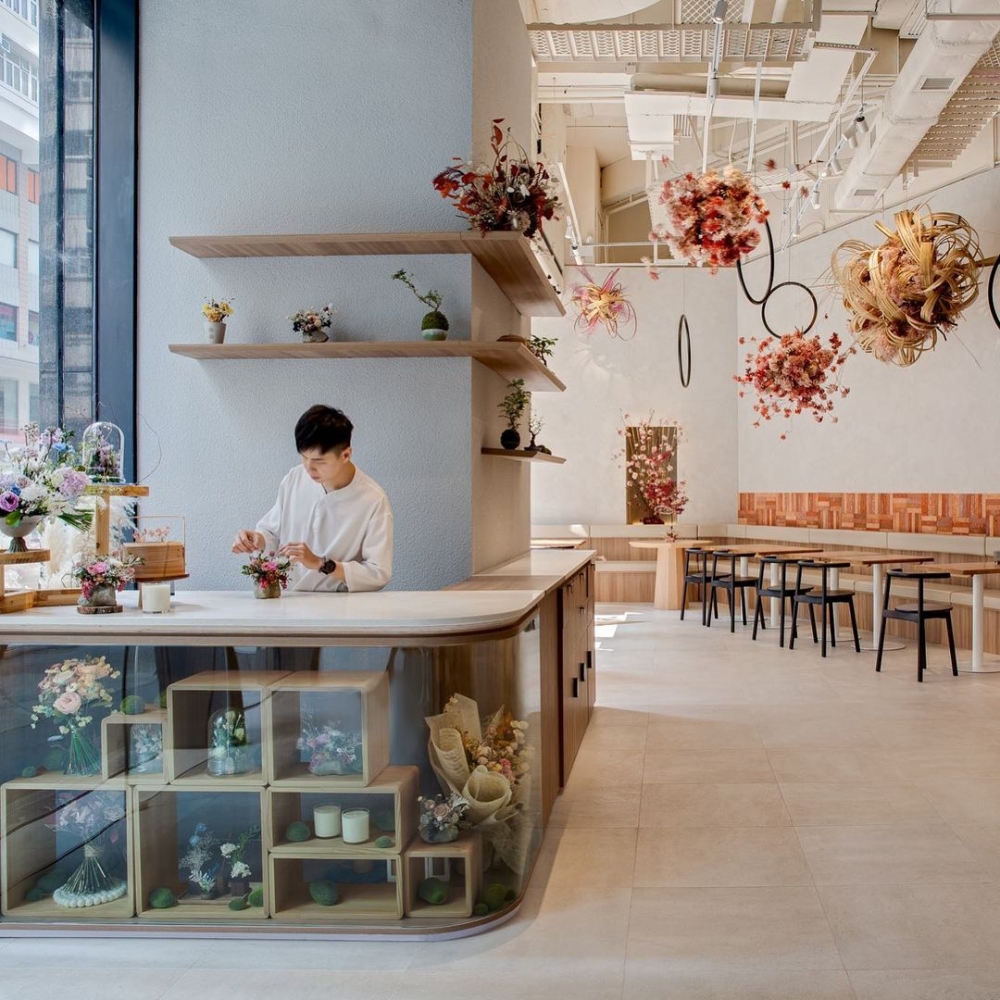 一走進Natura:裡,便會被它的氣氛所驚豔。