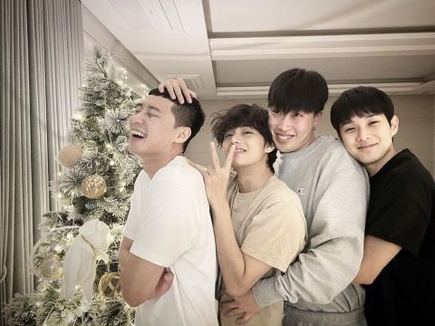 「Wooga Family」組成的兄弟團經常相聚之外,也為對方加油打氣。