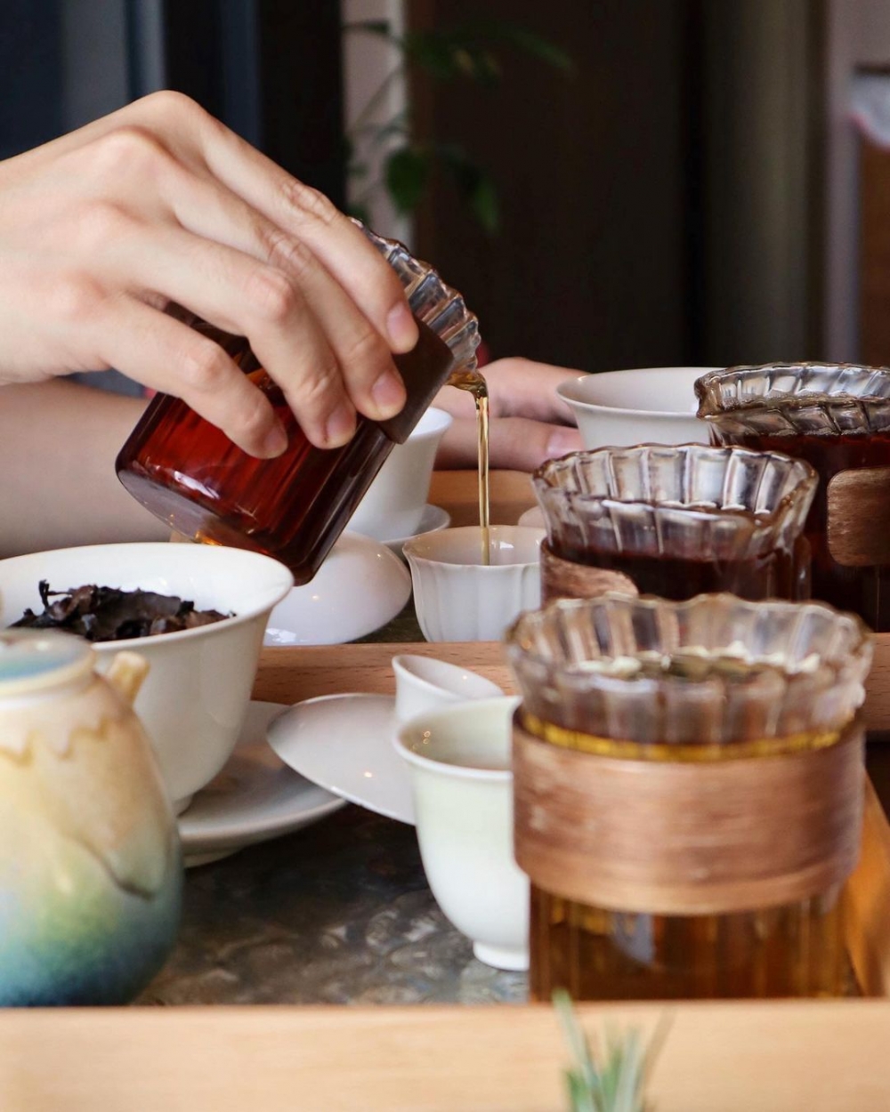 由茶藝師Candy的主理下,泡製每一杯茶。