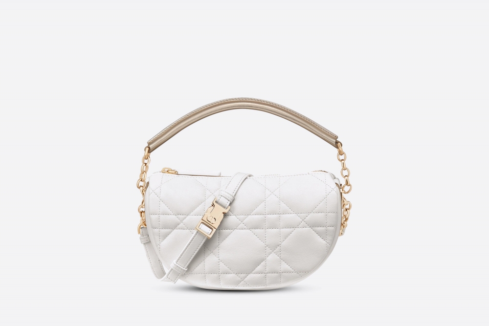 Dior Vibe Hobo Bag,純白色調小號尺寸。