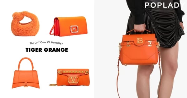 「帶來嶄新的氣氛」：Valentino、Balenciaga等橘色手袋，俏麗活潑的虎年調皮氣質！
