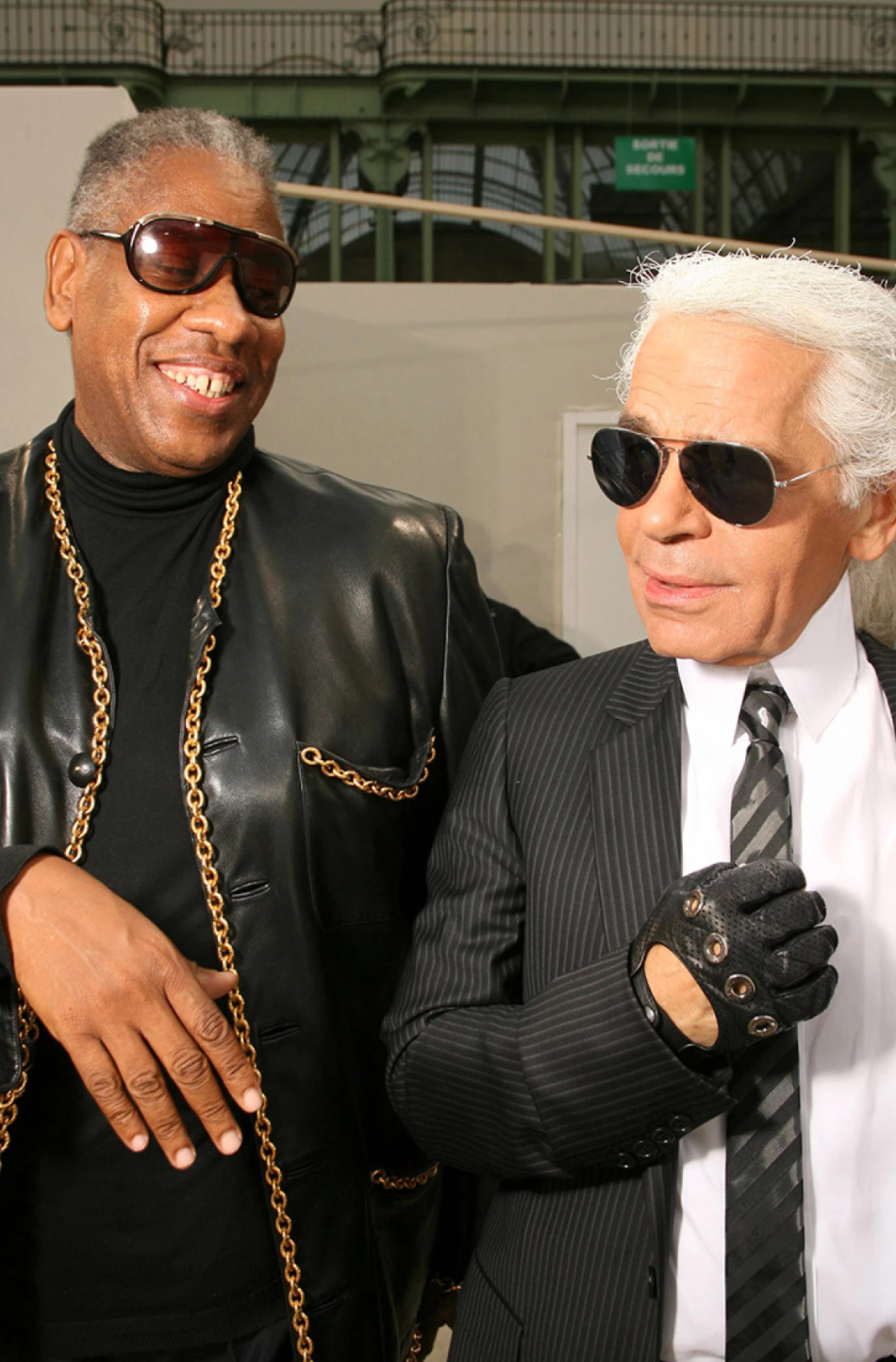 在過去他與Karl Lagerfeld 也有良好的交情。