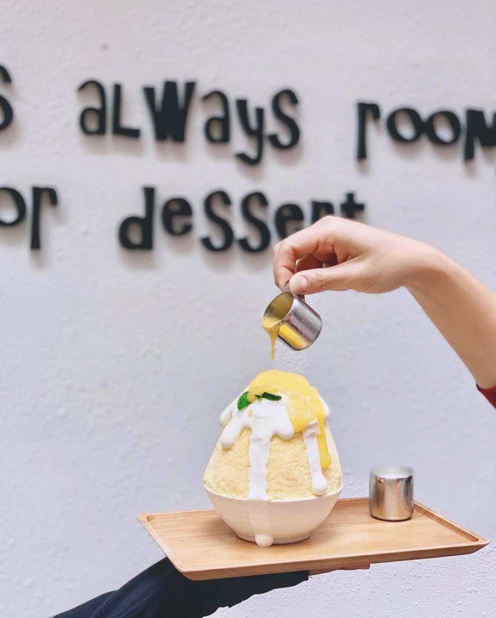 哪怕吃得再飽也要來，因為如同店家的理念There’s always room for desserts。