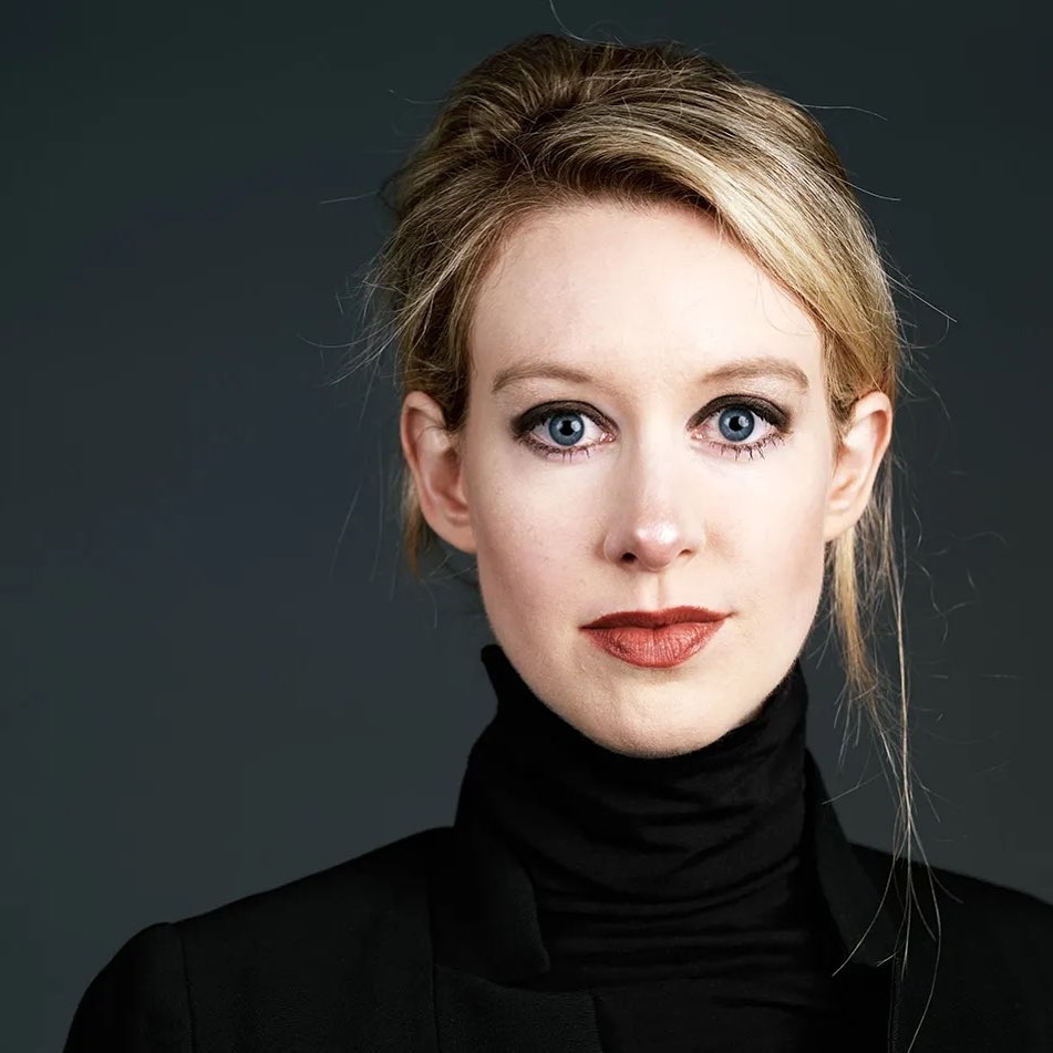 她創辦了Theranos,當時標榜著能改變世界的技術。