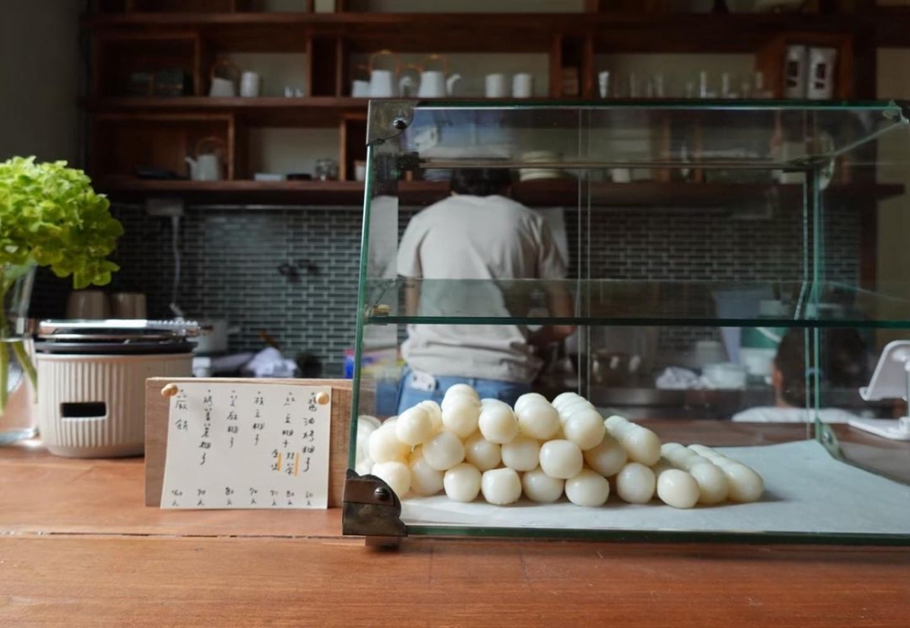 在台中也能品嚐到日式的甜點,彷彿置身日本。