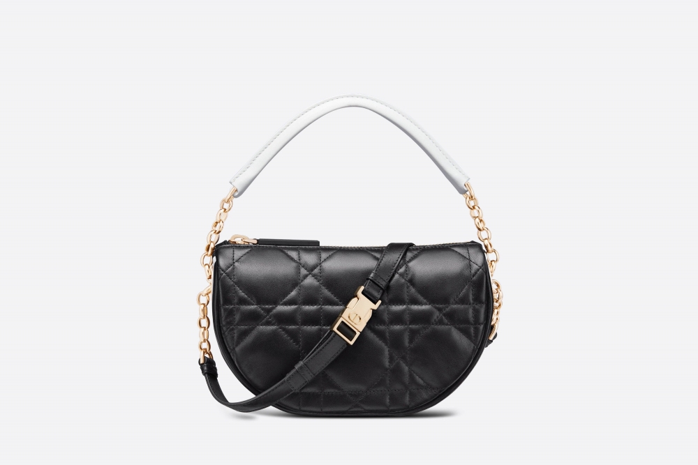 Dior Vibe Hobo Bag,黑色調小號尺寸。