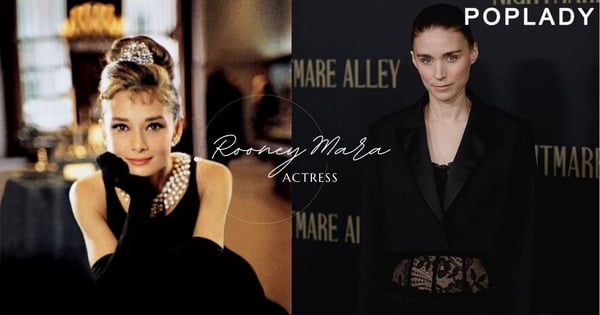 與身俱來的空靈仙氣：能龐克也能優雅的Rooney Mara，將飾演永遠的氣質女神Audrey Hepburn