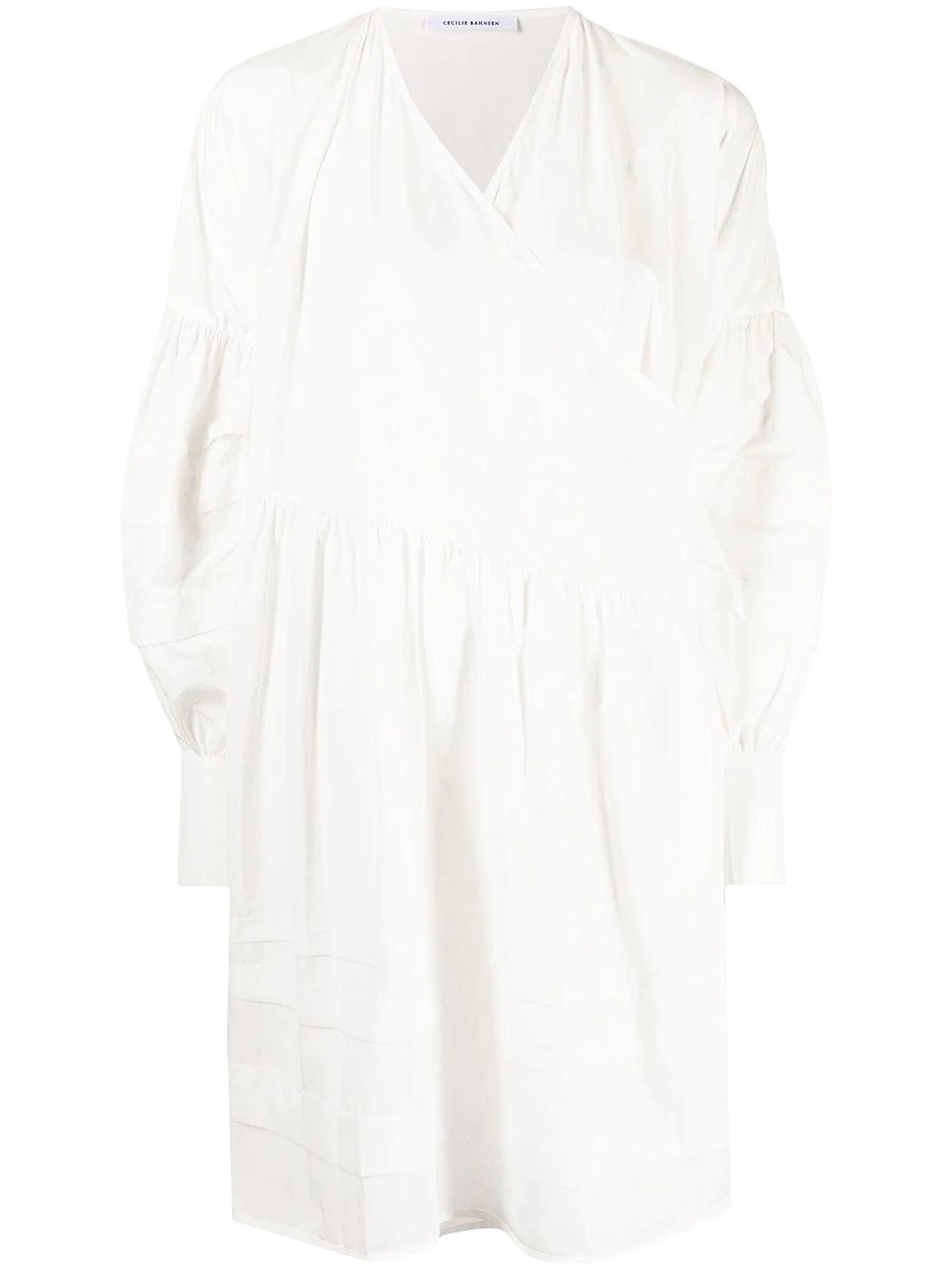 Cecilie Bahnsen Wide Wrap Dress愜意法國鄉村氣息。