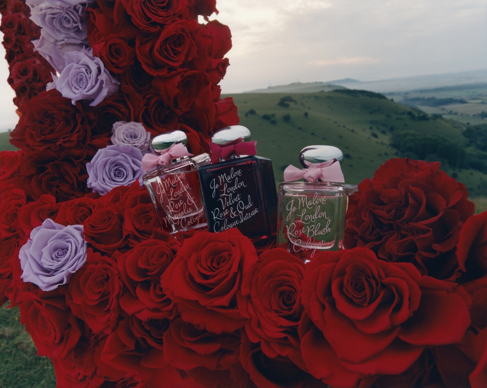 Rose & Magnolia限量版玫瑰與木蘭古龍水 50ml $970、Rose Blush限量版玫瑰果凍古龍水 50ml $970、OudVelvet Rose & Oud限量版絲絨玫瑰與烏木芳醇古龍水50ml $1,165