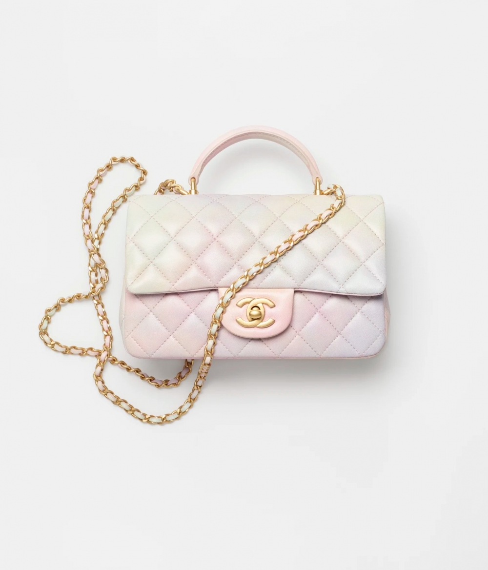 柔美的漸層色調，帶出優雅的氣質。