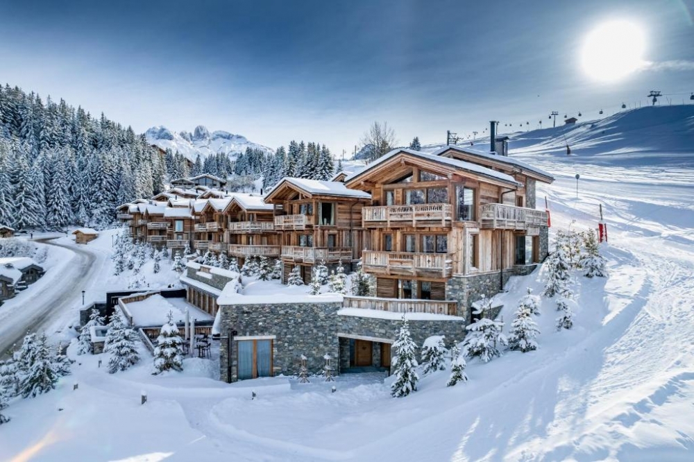 座落在滑雪度假勝地的Ultima Courchevel Belvédère,有著讓人嚮往的景緻。