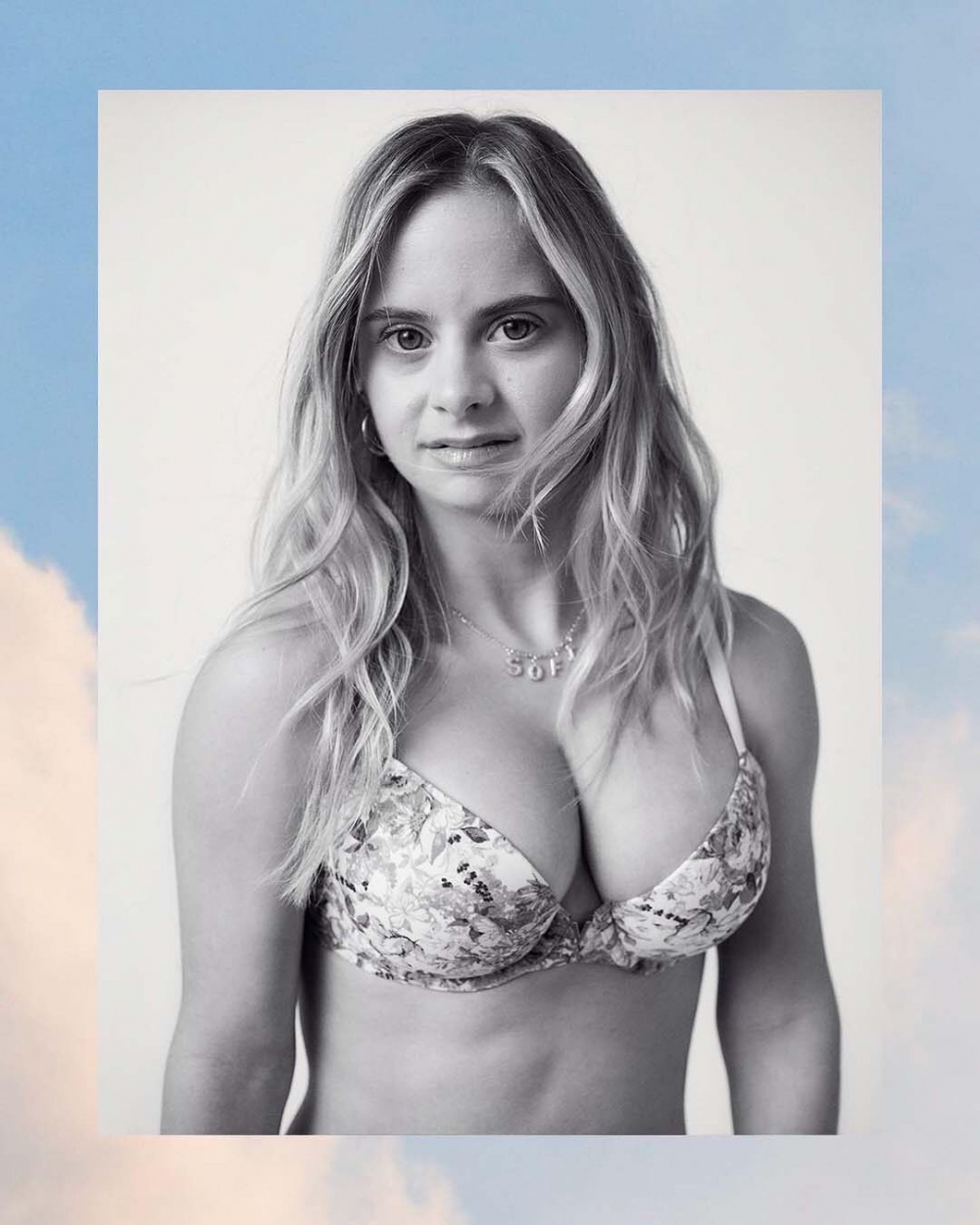 Victoria's Secret全新內衣系列The Love Cloud,模特兒Sofía Jirau美麗展現。