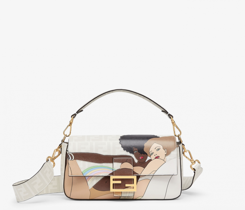 品牌經典的手袋也換上了新的圖案。