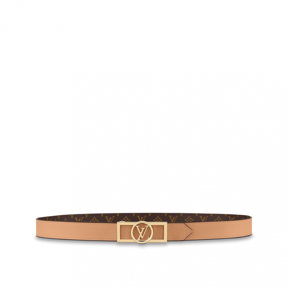 Louis Vuitton Dauphine 25mm Reversible Belt經典不朽的美感。
