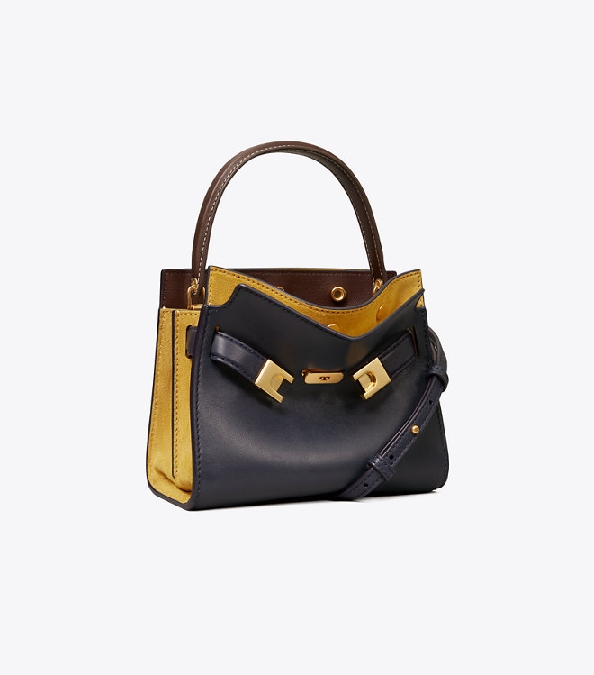 Tory Burch的這款 Lee Radziwill Double Bag,也相當搶眼。