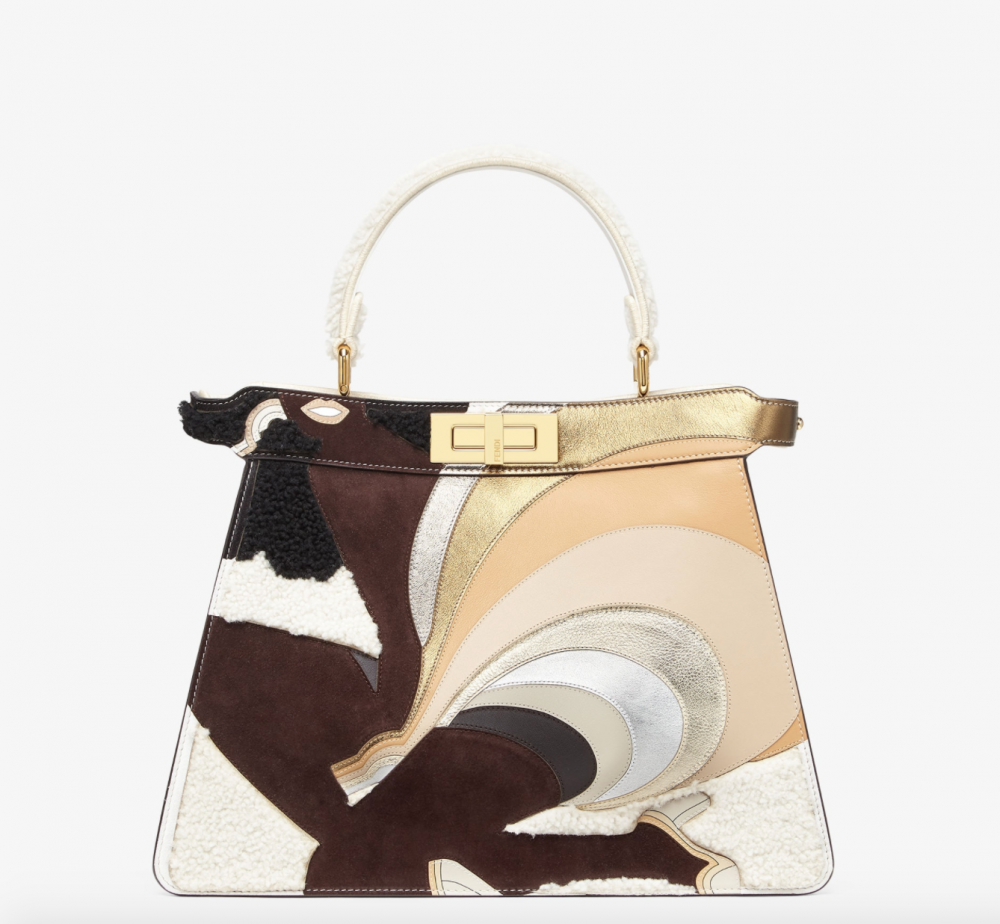 這一款Peekaboo ISeeU Medium也相當時髦。