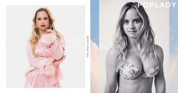 勇敢去實現自己的夢想:唐氏綜合症模特兒Sofía Jirau,為內衣品牌Victoria's Secret創下先例