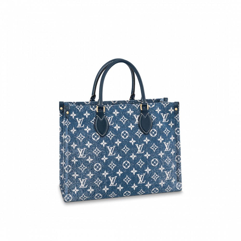 藍色的丹寧手袋,讓它更加時髦有型。