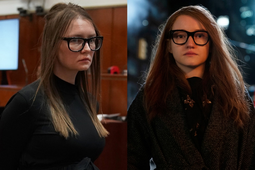 為神演釋主人翁Anna Sorokin，Julia Garner在開訪前特意拜訪她。