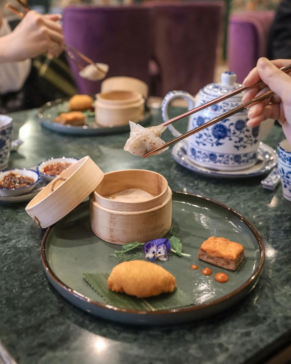 精緻的餐點在未入口前,就已經讓人驚艷。