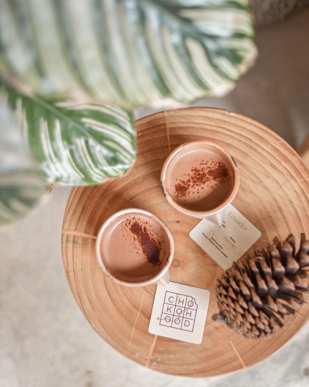 美味的朱古力飲品,讓人相當著迷。